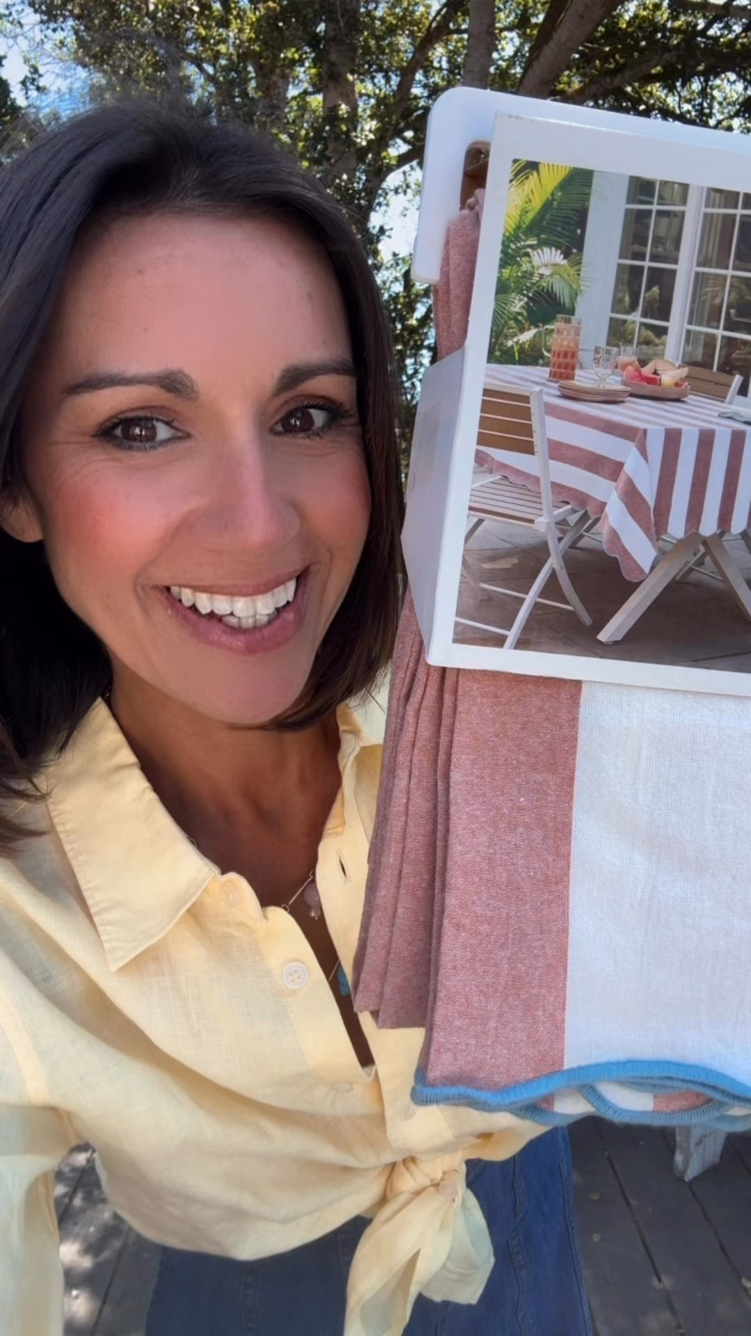 I found us the cutest tablecloth for summer and it’s only $20!!! 🎯😍😍

#LTKFindsUnder50 #LTKFamily #LTKHome