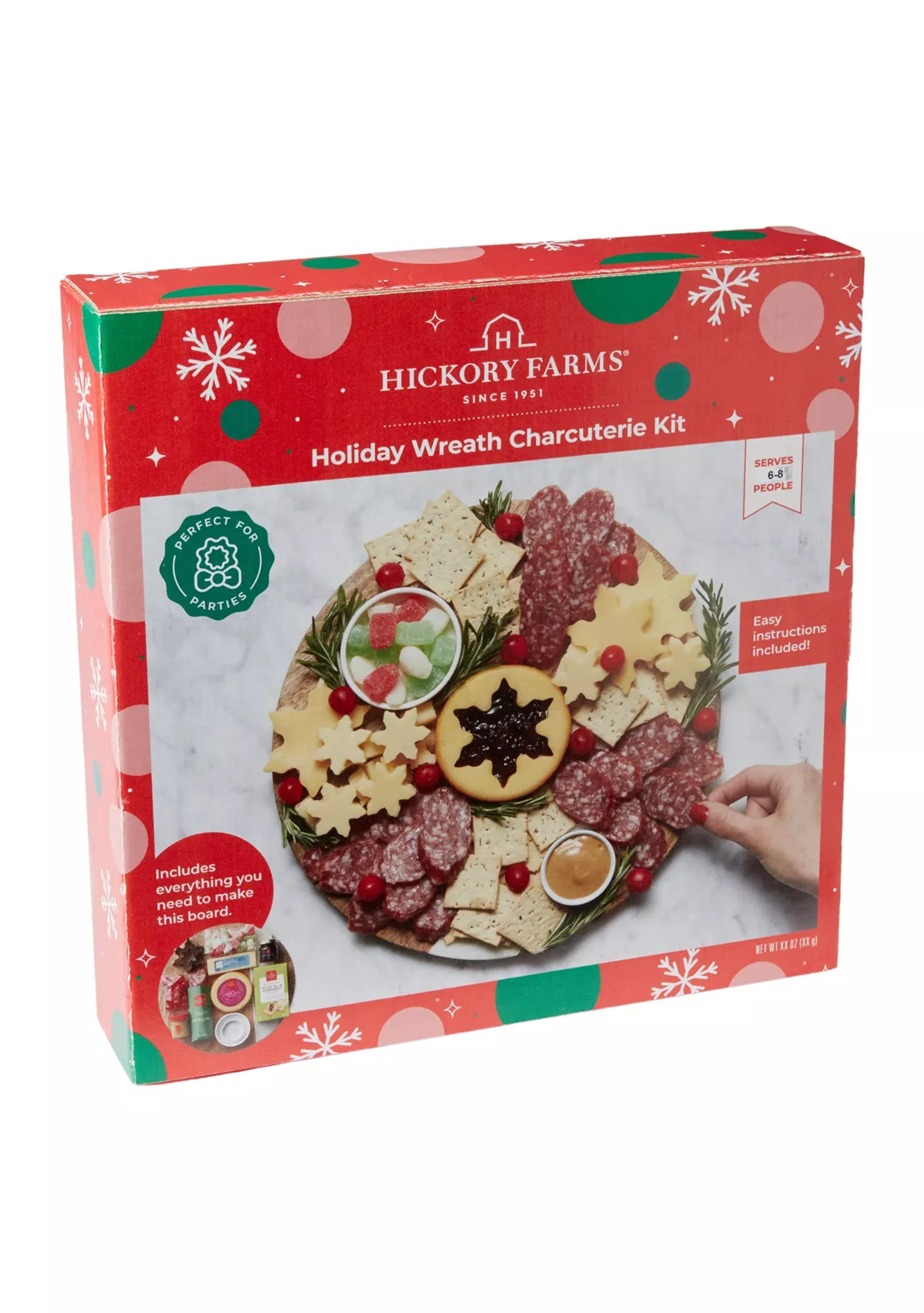 Holiday Wreath Charcuterie Kit | Belk