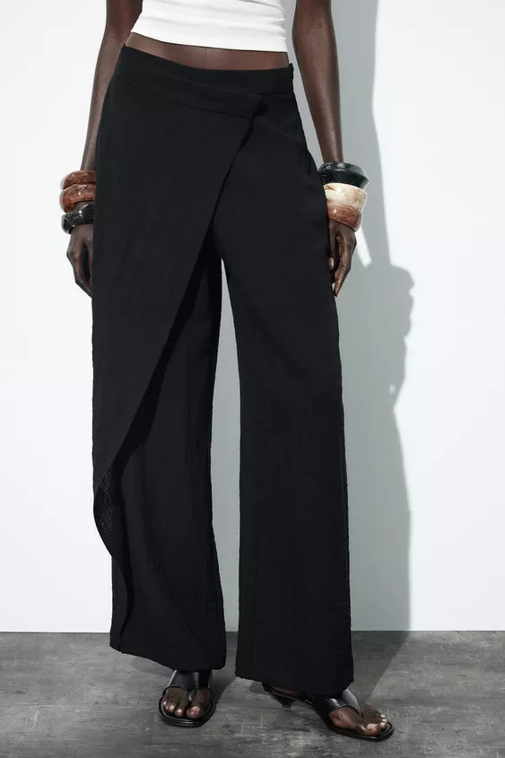 WIDE SARONG PANTS | Zara US