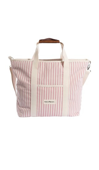 Cooler Tote Bag in Laurens Pink Stripe | Revolve Clothing (Global)