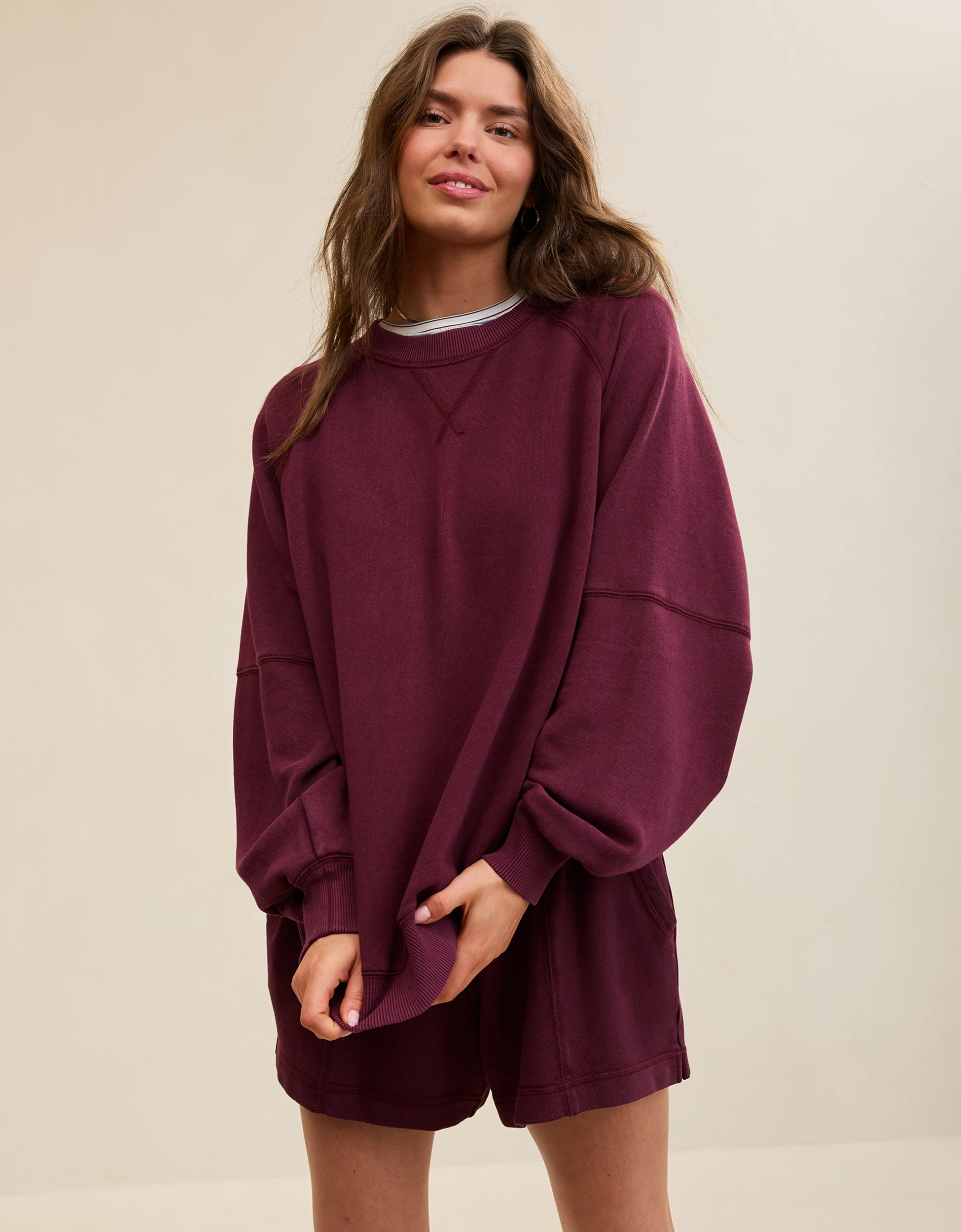 Aerie Go-To Boyfriend Sweatshirt | Aerie