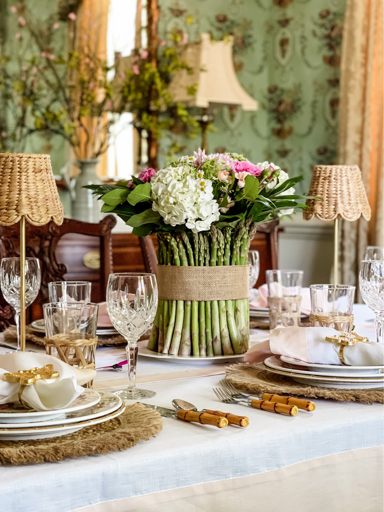 Blooming Asparagus Flower Arrangement for a Mother’s Day Table. 💐🌿

#LTKhome #LTKstyletip #LTKSeasonal