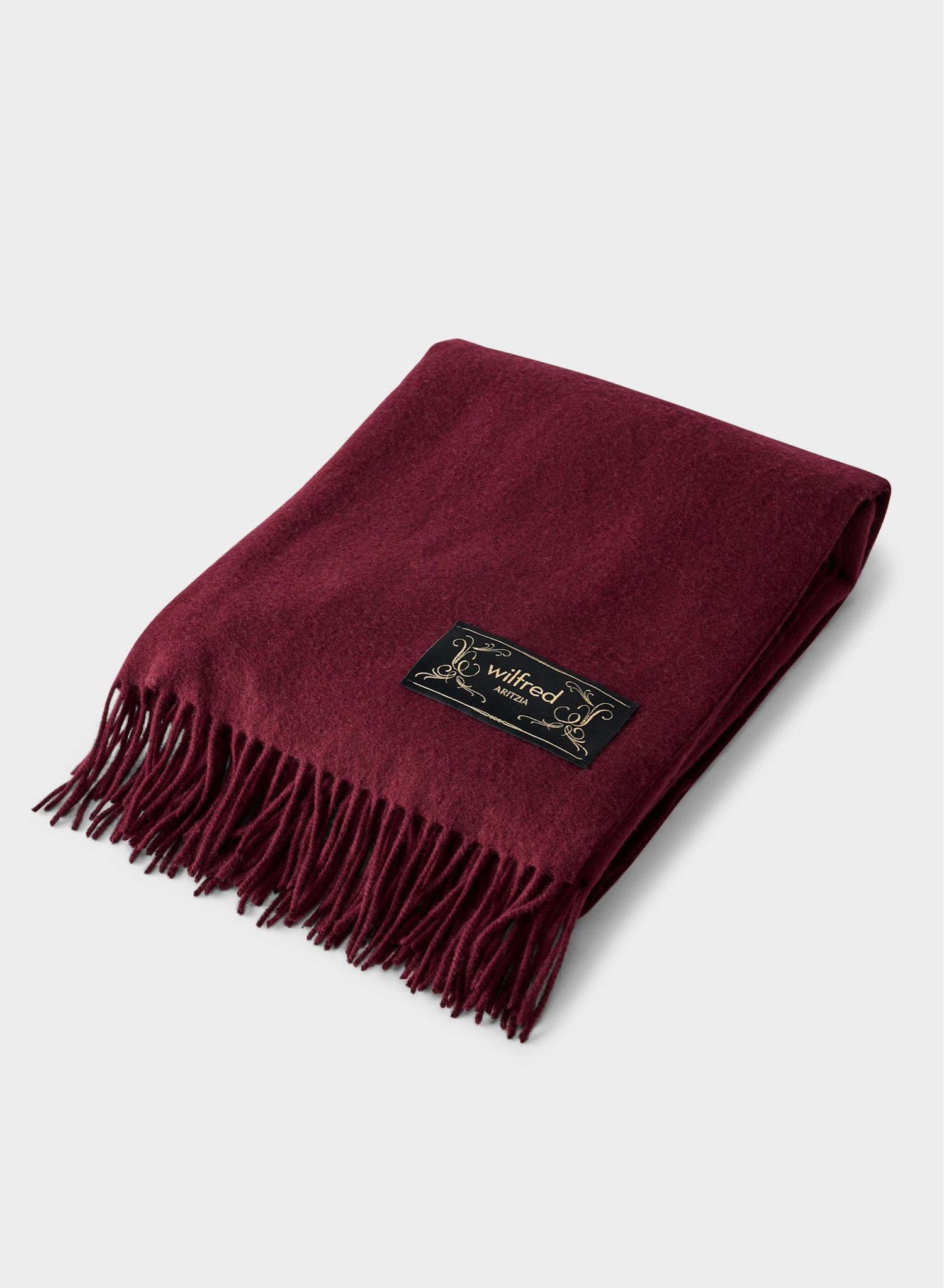 Burgundy scarf 