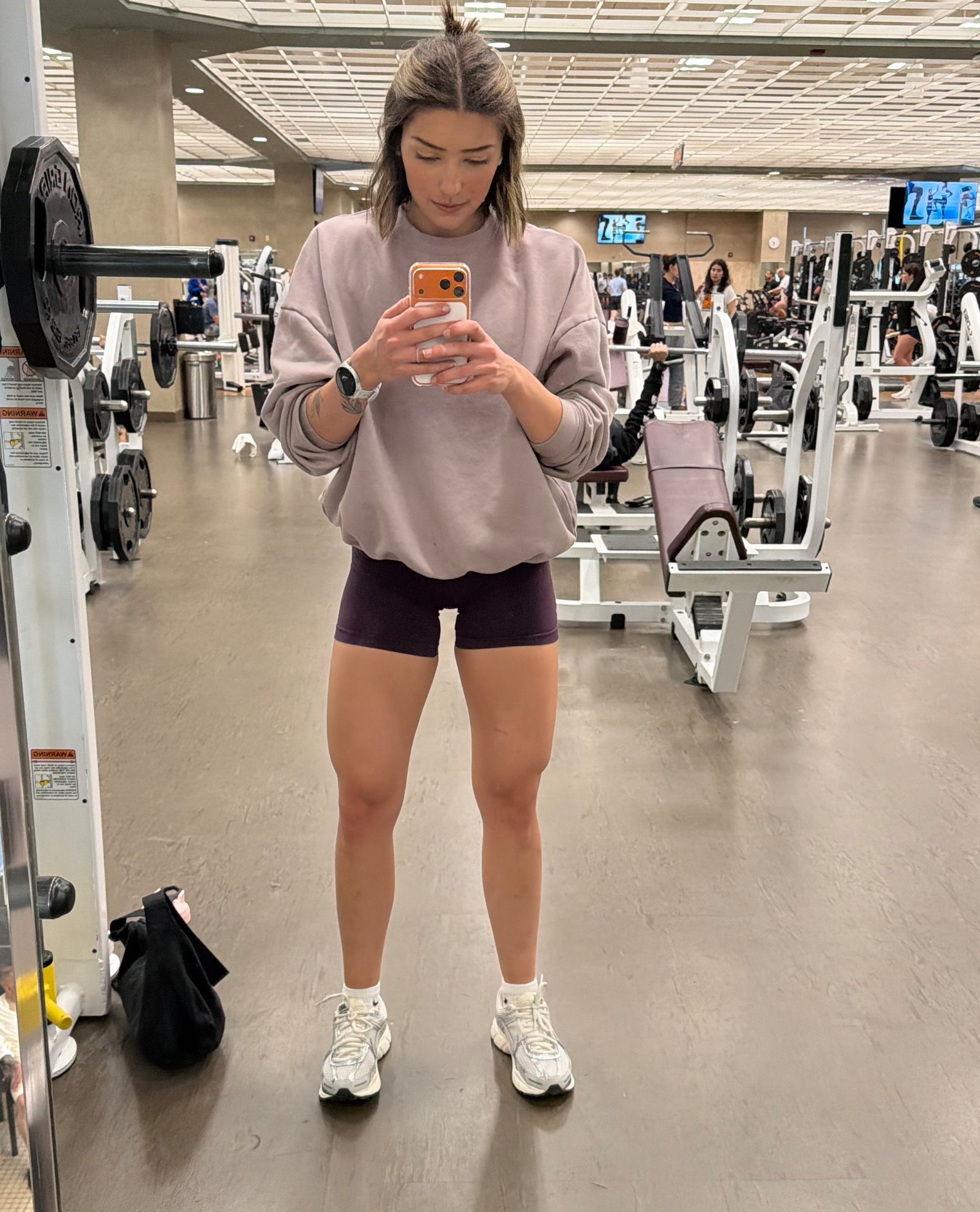 Leg Day OOTD : love this color combo 
Size small in top and bottom / 5’8 135lbs for reference 

#LTKfitnessgoals #LTKTall #LTKActive