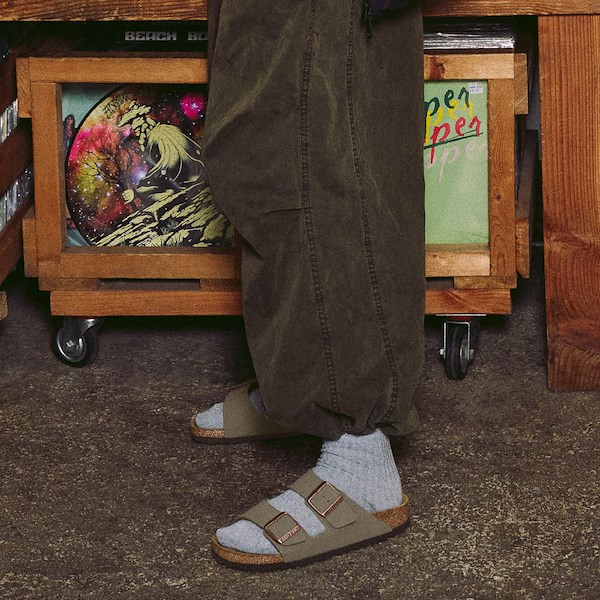 Womens Birkenstock Arizona Sandal - Stone | Journeys