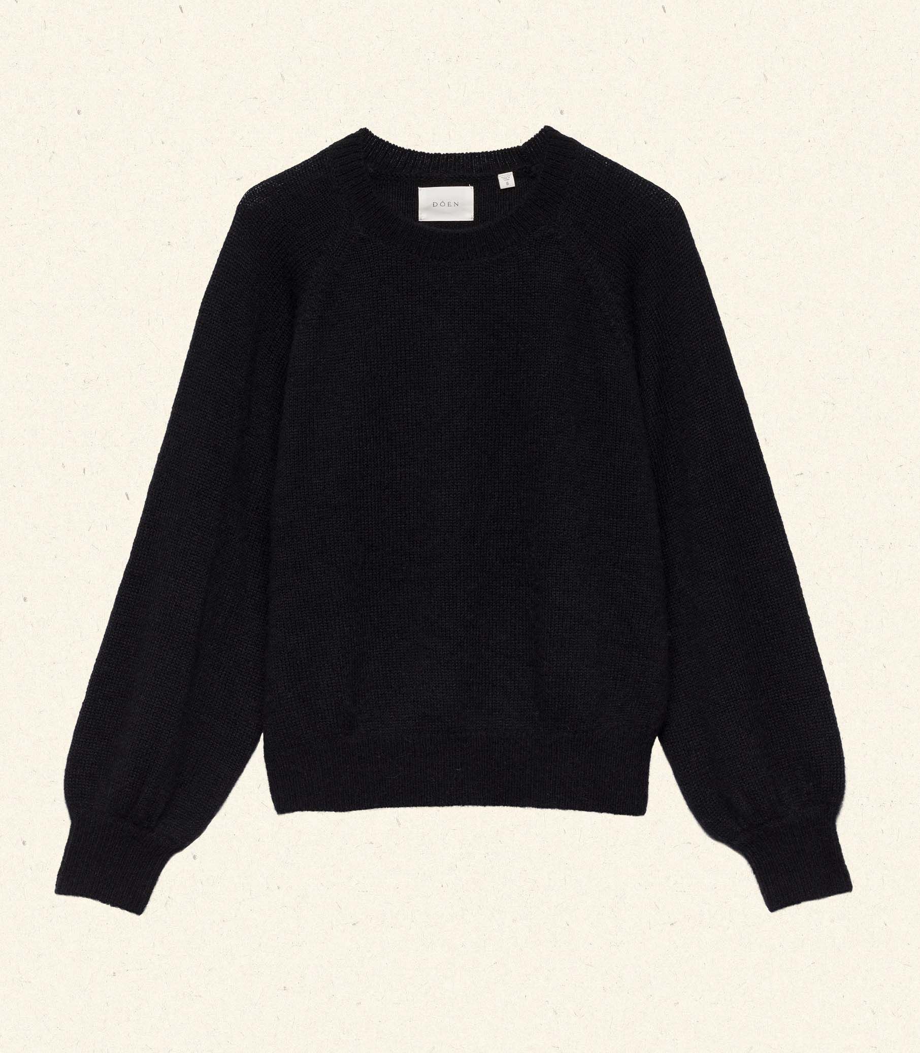 Marsena Sweater - Black | DÔEN | DOEN