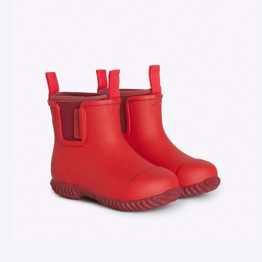 Bobbi Kids Wellington Boot // Chilli Red | Merry People - UK