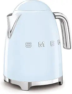 SMEG KLF03 Electric Kettle 1.7L (7 Cup), Retro Hot Water Boiler for Tea & Coffee, Fast Boiling, A... | Amazon (US)