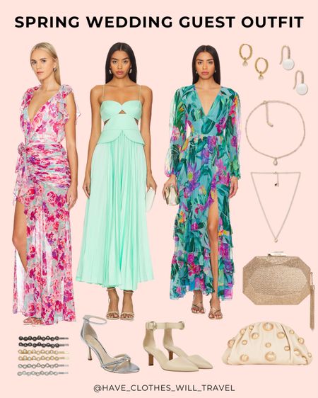 Time to bring in the sunshine in these spring wedding guest outfits! From flowy maxi dresses to delicate jewelry, these selections are making the right waves. 

#LTKstyletip #LTKSeasonal #LTKwedding