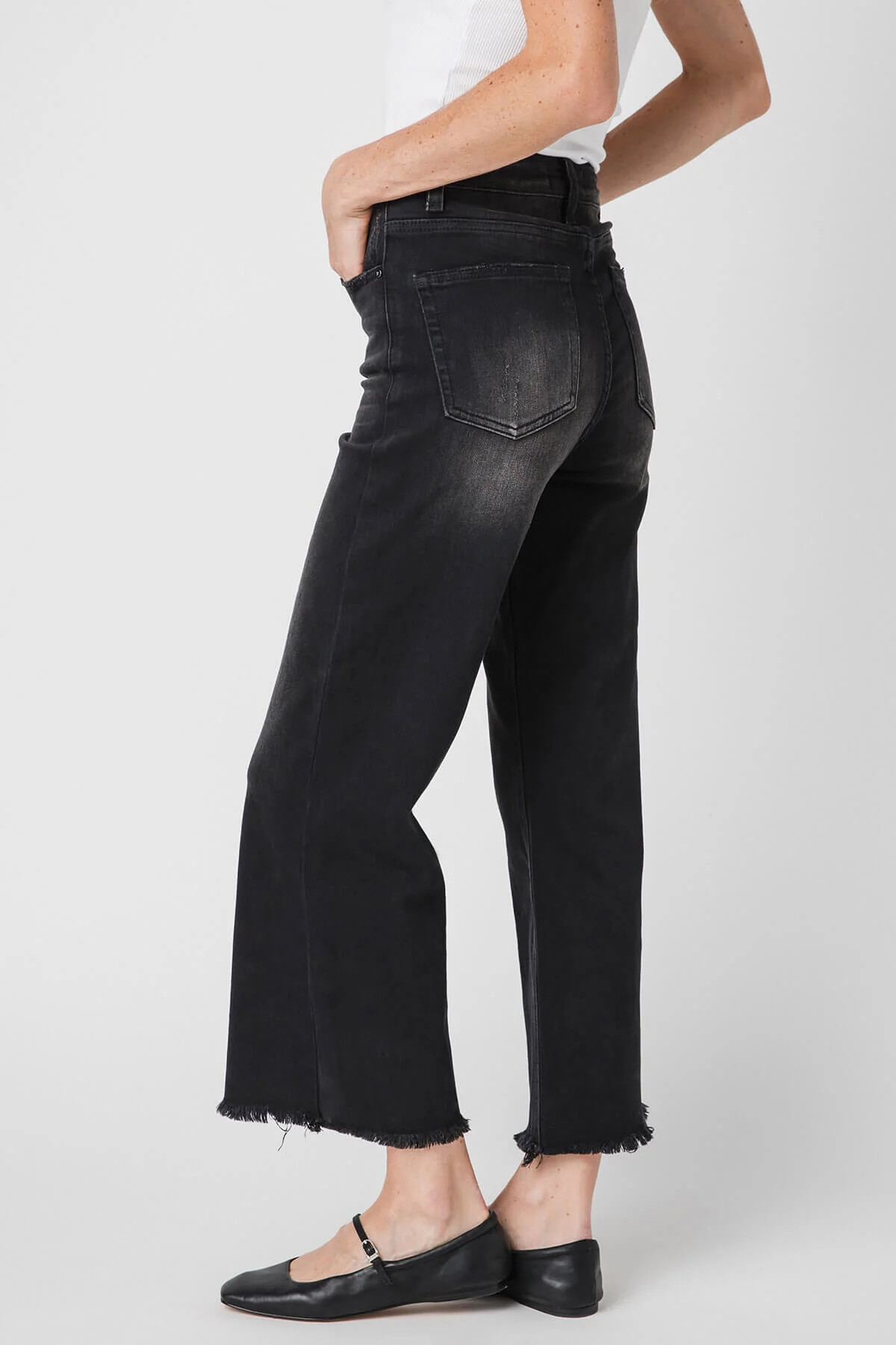 Risen Lighter Days Cropped Jeans | Social Threads