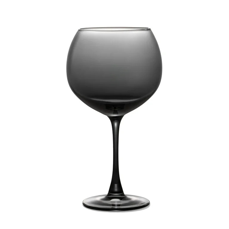 Thyme & Table 21 fl oz Smoke Iridescent Sphere Stemmed Wine Glass - Walmart.com | Walmart (US)