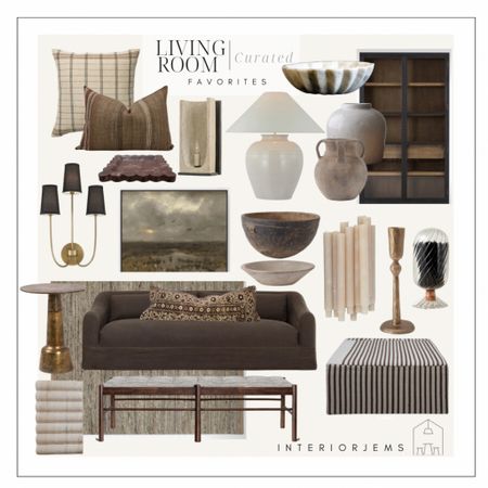 Living room design ideas, living room decor, cabinet, sofa, moody design, brown sofa, cofffee table ottoman, bench, Etsy pillows, hero’s pillow, table lamp, wall sconce, decorative bowl, candles, match striker, shelf decor, coffee table styling, mcgee and co, Amber interiors, amazon home

#LTKhome #LTKsalealert #LTKstyletip