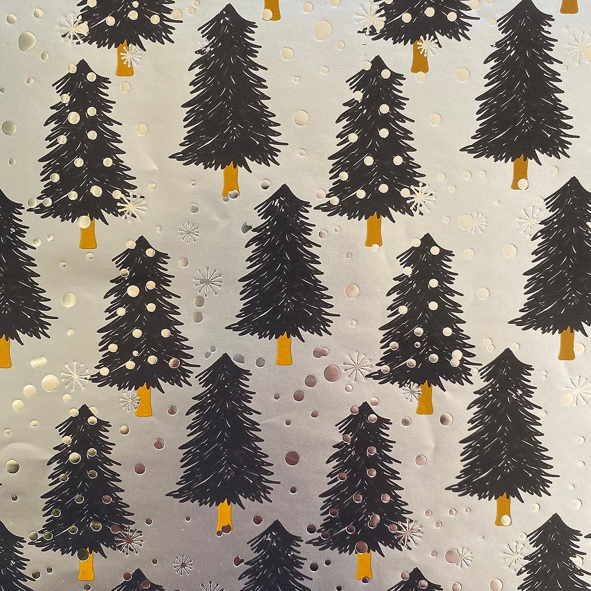 Metallic Tree Wrapping Paper | The Container Store