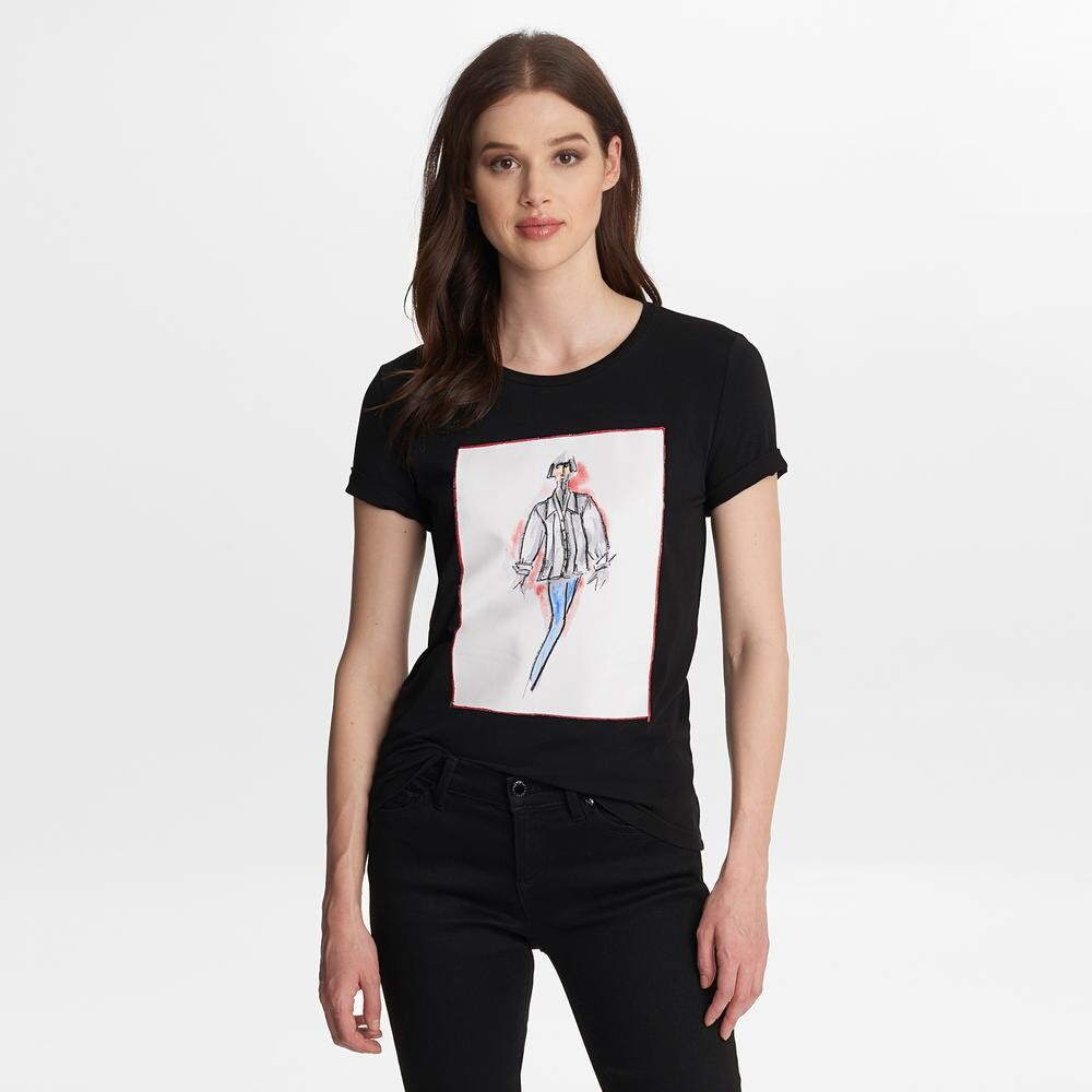 Sketch Paris Tee | Karl Lagerfeld Paris