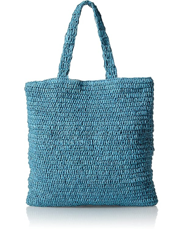 The Drop Women's Ealga Flat Handle Straw Tote | Amazon (US)