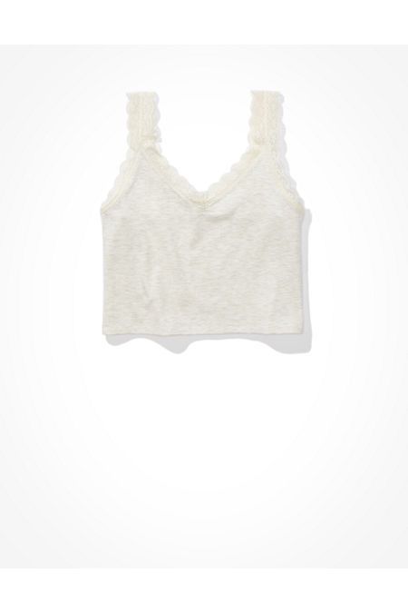 AE Lace Crop Cami | American Eagle Outfitters (US & CA)