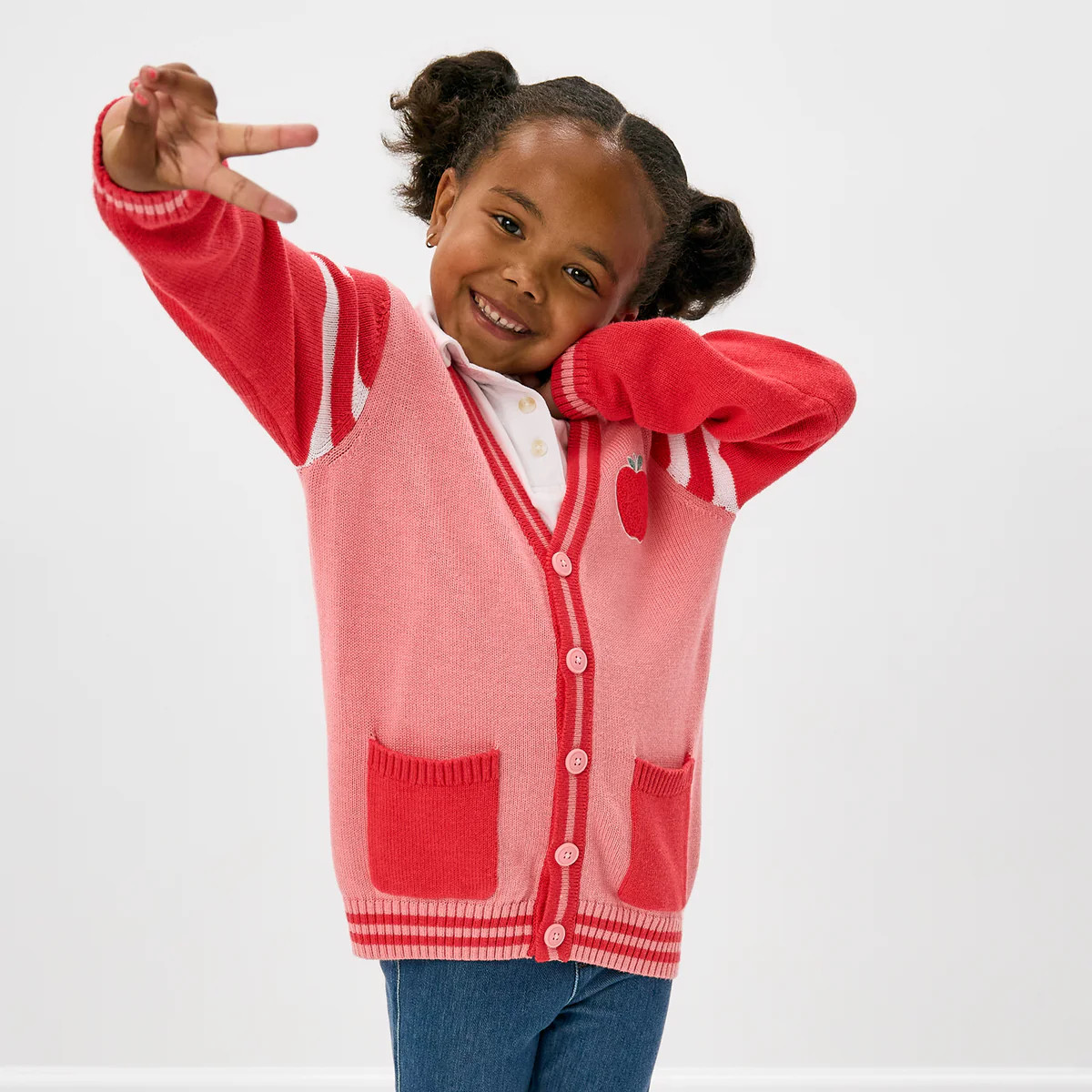 Sweet Orchard Varsity Cardigan | Little Sleepies