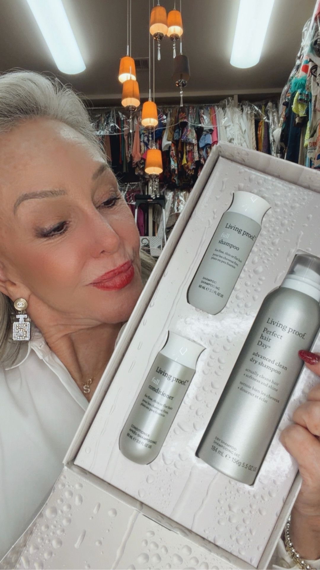 Living Proof's Perfect hair Day Dry shampoo actually cleans hair by absorbing oil, sweat, and odor while also adding body and texture.
Regular shampoo and conditionerr


#LTKselfcare #LTKBeauty #LTKOver40