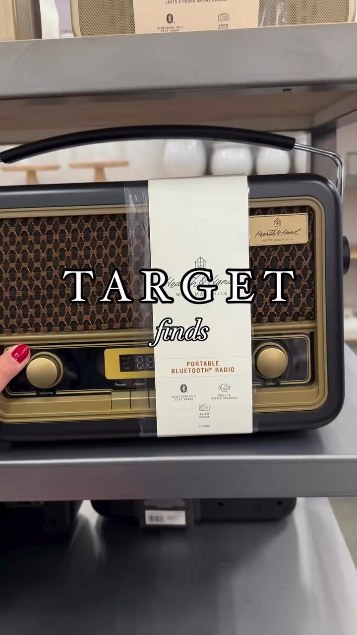 The cutest vintage looking speakers!! 

#LTKHome #LTKWatchNow #LTKFamily