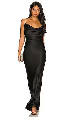 Lovers and Friends Lilith Gown in Black from Revolve.com | Revolve Clothing (Global)