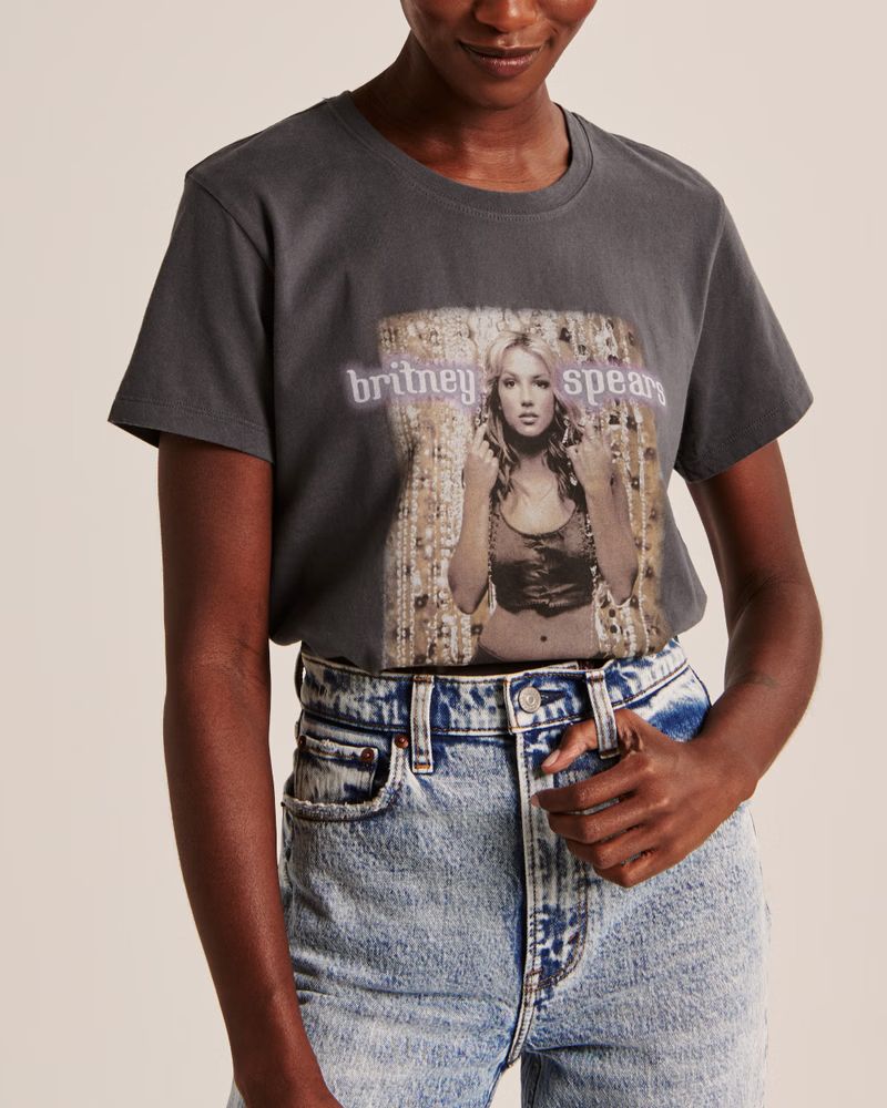Britney Spears Relaxed Graphic Tee | Abercrombie & Fitch (US)