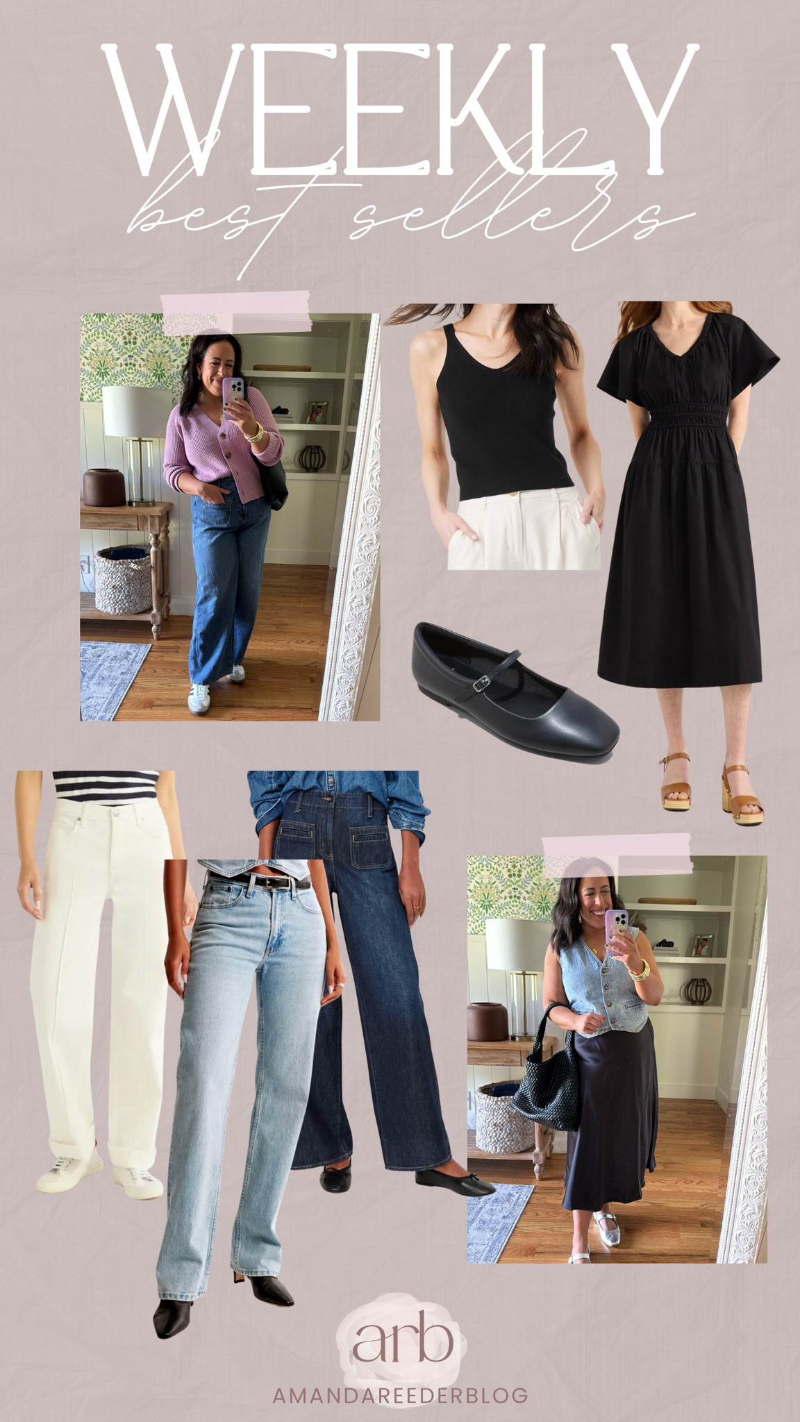 Weekly best sellers!!

Fall outfit idea, capsule wardrobe, affordable denim, Mary Jane's

#LTKStyleTip #LTKSeasonal