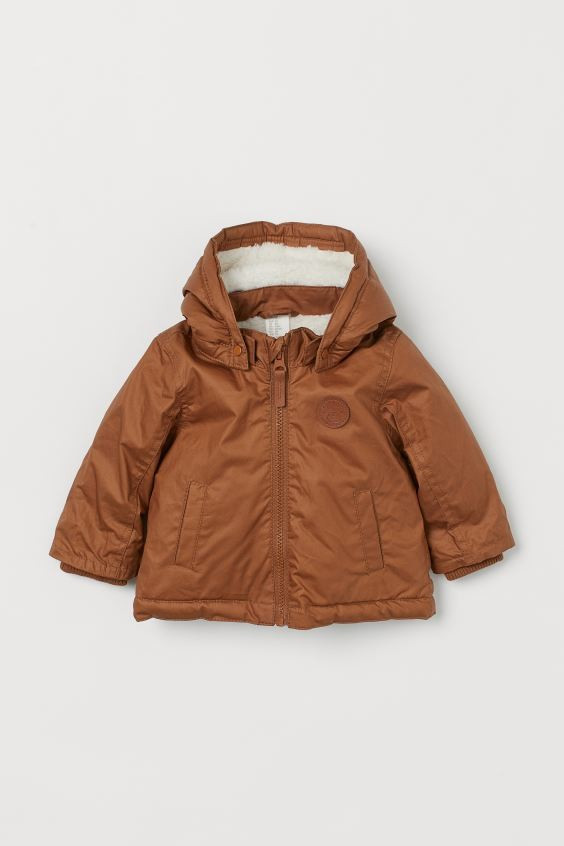 Faux Shearling-lined Jacket | H&M (US + CA)