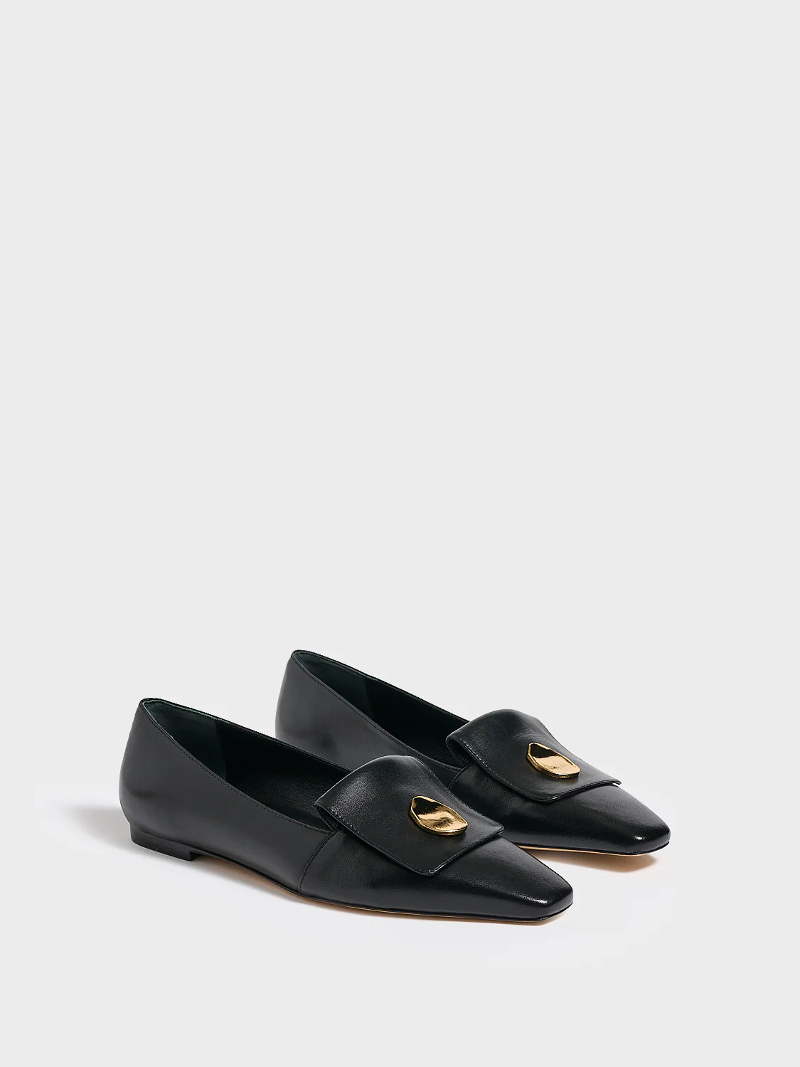 Mia Loafer | Black Nappa Leather | Women's Flat Loafer | Marion Parke | Marion Parke