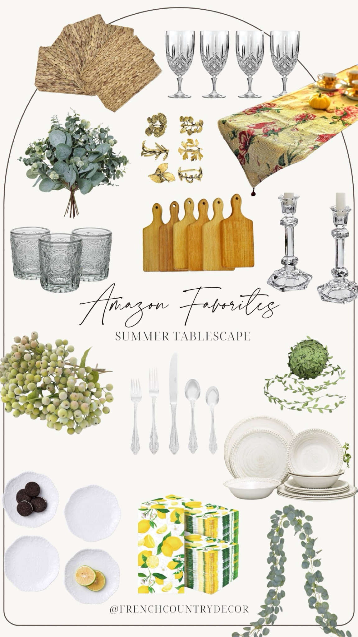 Summer Tablescape favorites from Amazon!

#LTKFindsUnder100 #LTKHome #LTKSeasonal