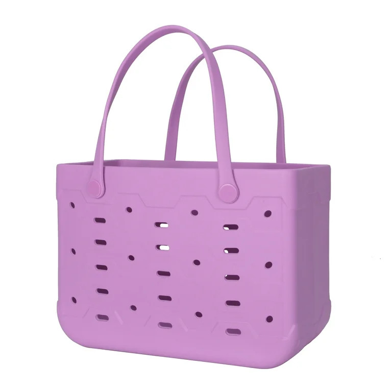 Mainstays Large Multi-Purpose Orchid Bloom Flex Tote | Walmart (US)