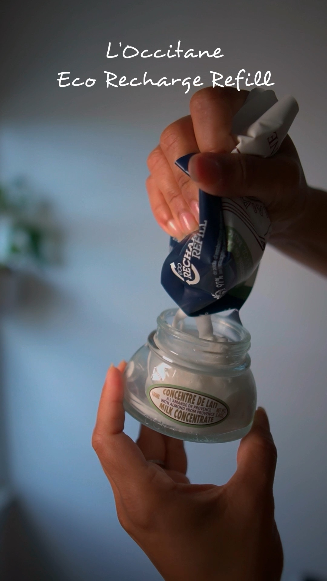 The satisfaction of reusing a bottle to support the ecosystem.  

This is one of my favorite body creams from L’Occitane.  

Amande- Concentrate Milk 
I use it to combat my strawberry skin. 

Music: Number One (feat. Lena van Woods)
Musician: BZMT

#LTKBeauty #LTKOver40