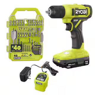 ONE+ 18V Cordless 3/8 in. Drill/Driver Kit with 1.5 Ah Battery, Charger, and Drill and Impact Dri... | The Home Depot