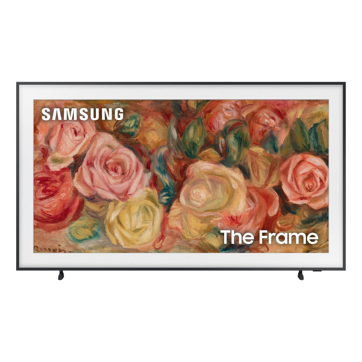 Samsung 55" The Frame QLED HDR UHD 4K Smart TV - Black (QN55LS03D) | Target