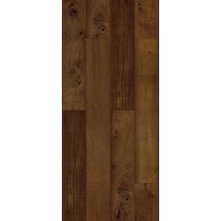 TrafficMaster Walnut Ember Java 6 in. x 36 in. Vinyl Peel and Stick Vinyl Plank (36 sq. ft. / cas... | The Home Depot