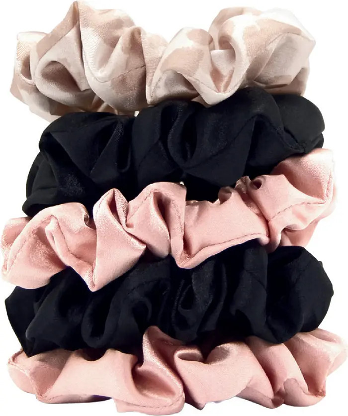 Satin 5-Pack Sleep Scrunchies | Nordstrom