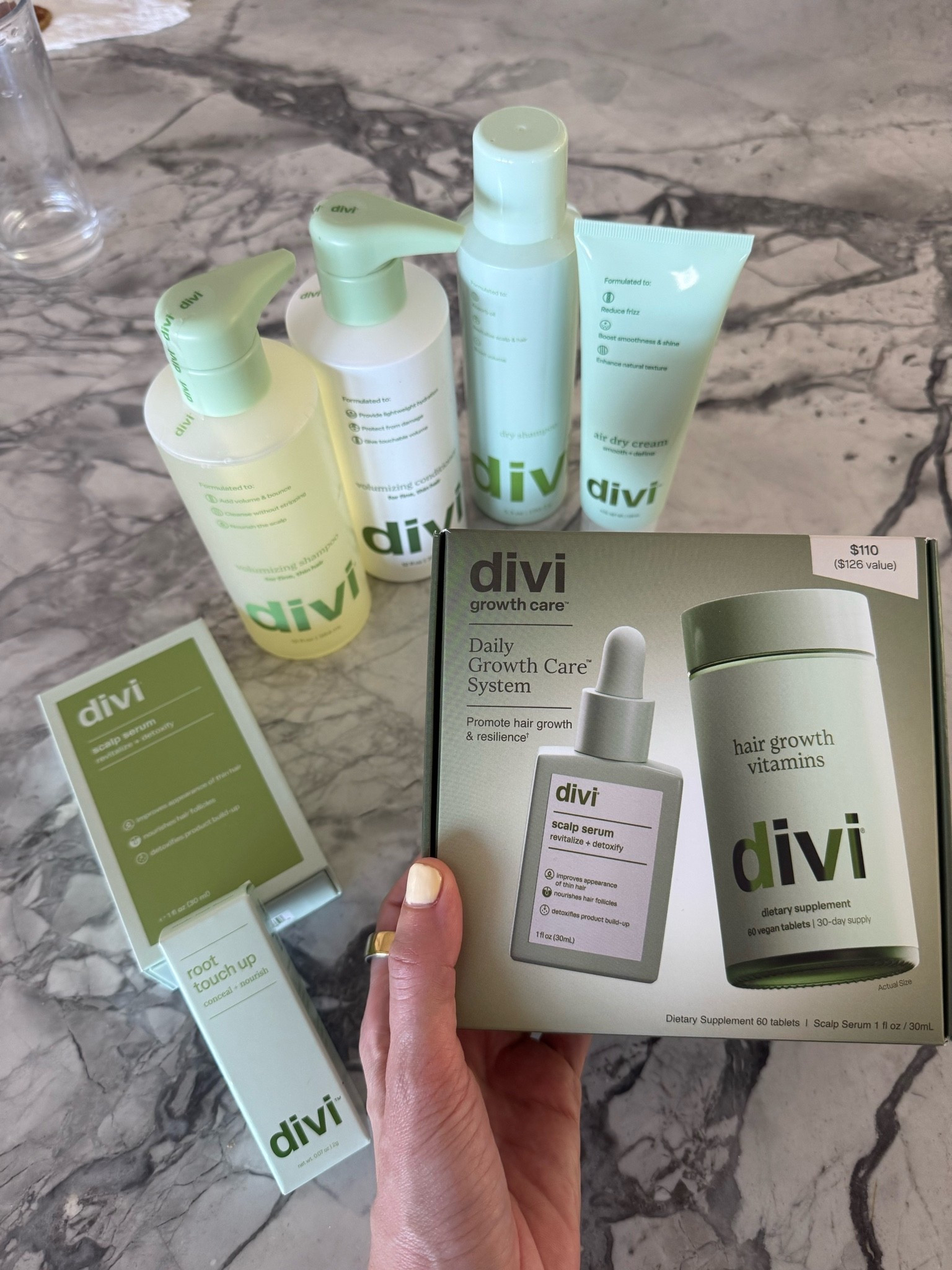 Also received this incredible gift from @Divi Official! Their products are incredible for hair health and growth, especially during a postpartum season. 🌿💚

These would be great Mother’s Day gifts!

#LTKMothersDay #LTKBeauty #LTKselfcare