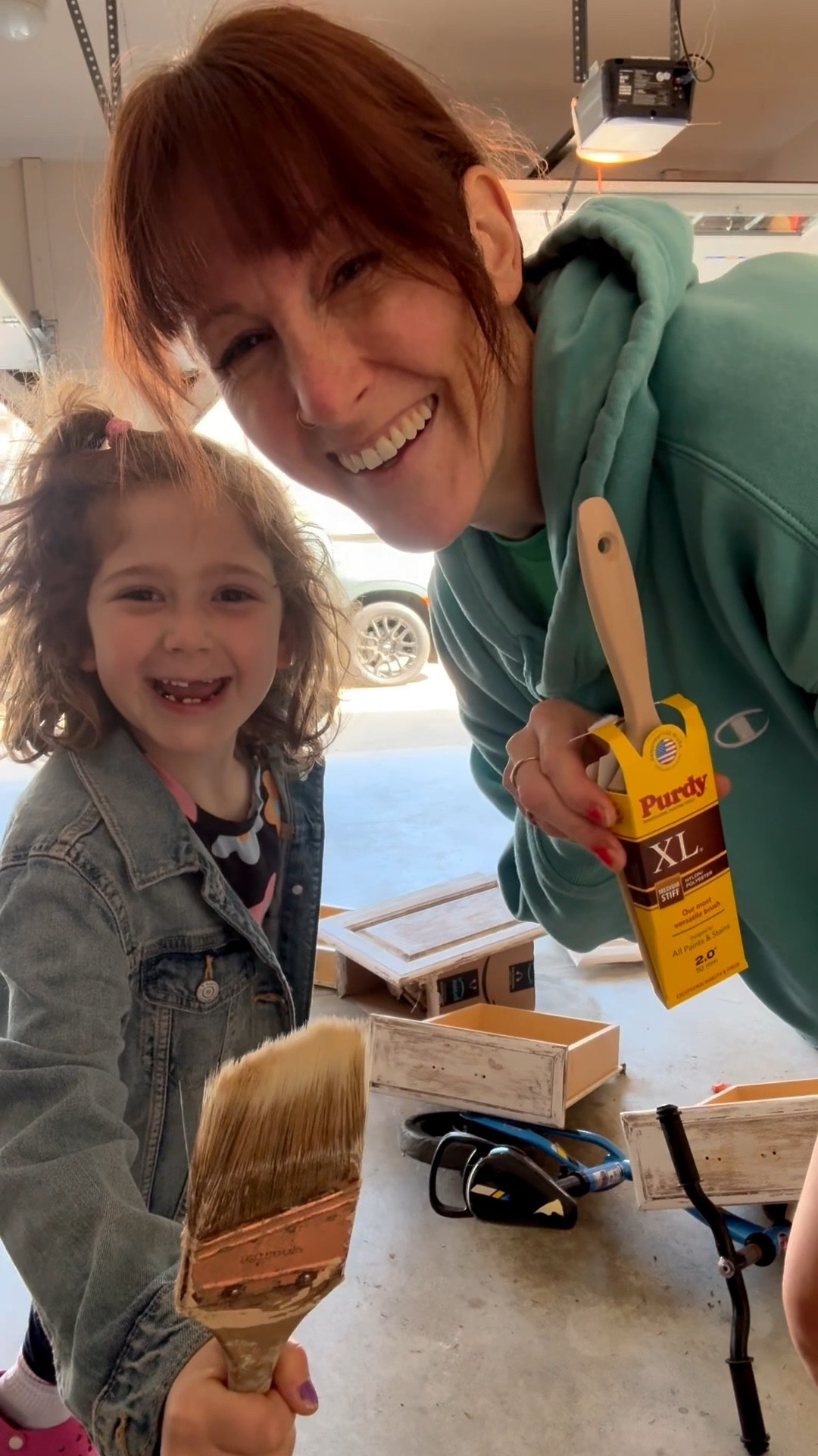 Momma and me paint time! When the littles want to help- things surely progress slower- but sometimes that’s the point  🎨 

#LTKdayinmylife #LTKHome