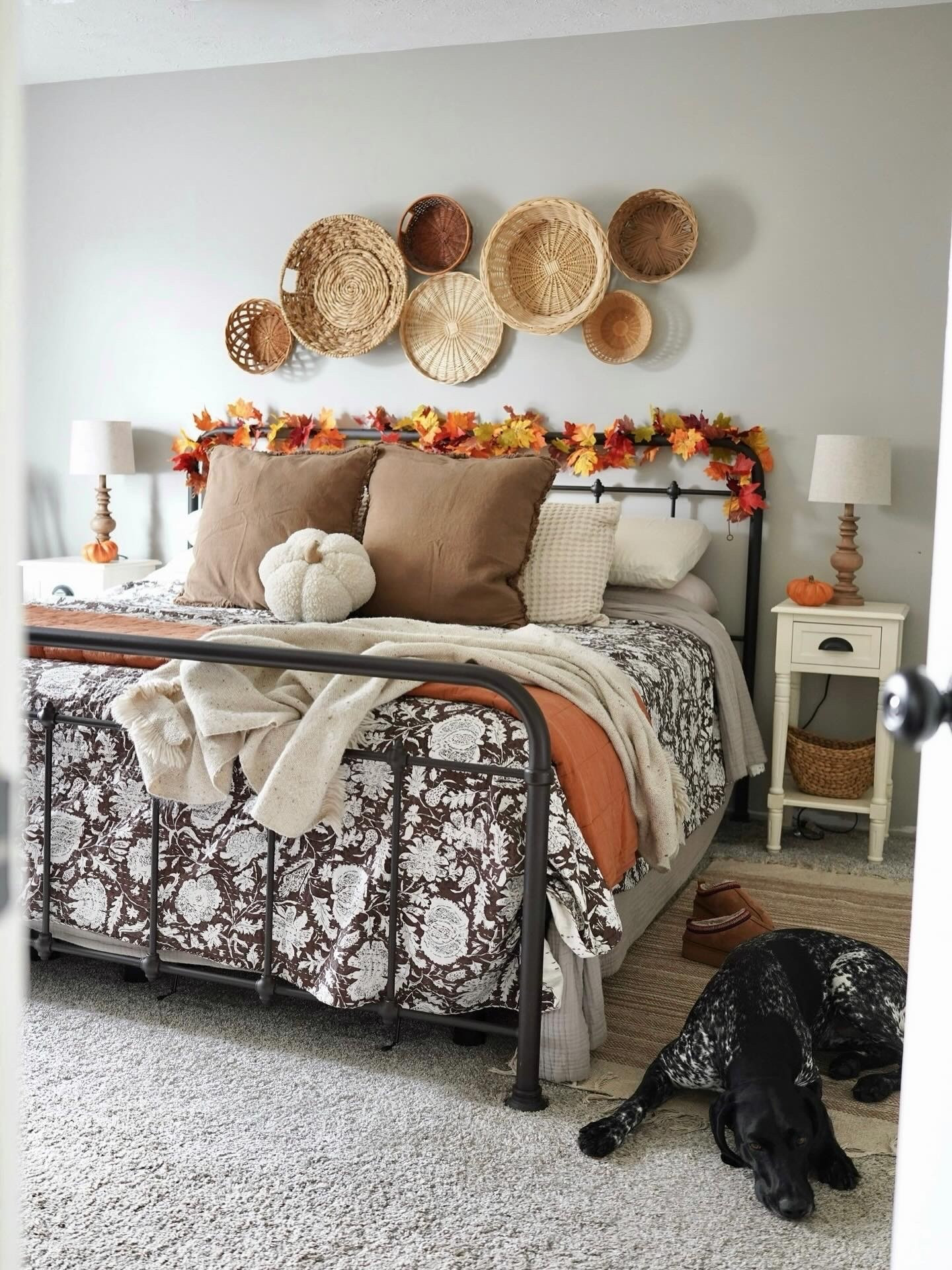 Fall bedroom decor, collected fall home decor, fall leaf garland, fall decor, fall 2025, collected home, bedroom decor

#LTKSeasonal #LTKHome #LTKStyleTip
