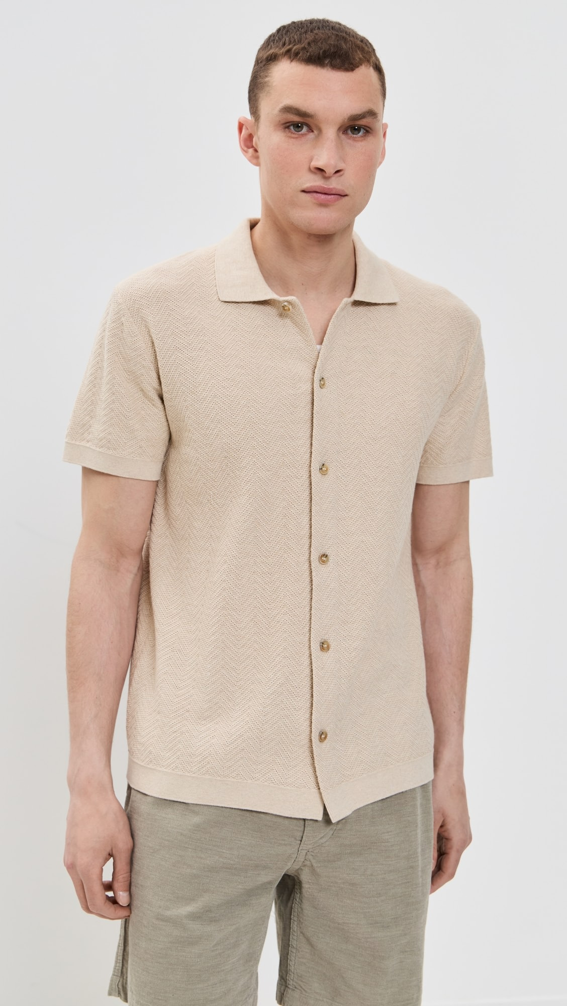 The Button Down Cotton Polo | Shopbop