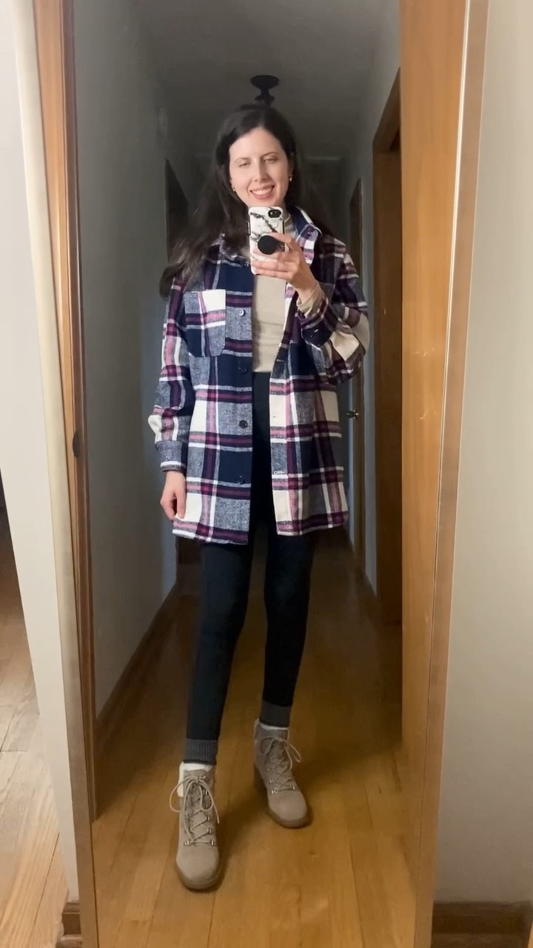 Plaid casual legging outfit 

#LTKdayinmylife #LTKgrwm #LTKootd