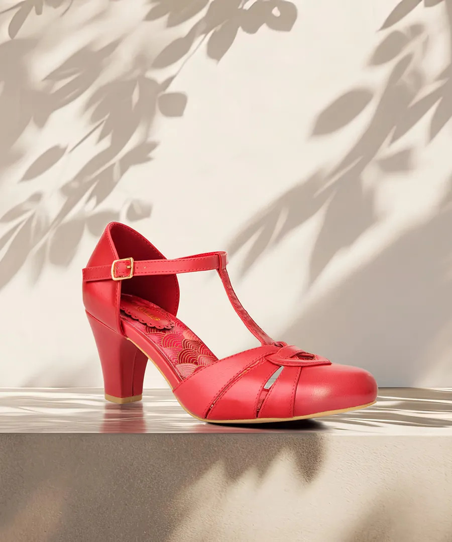 Rumba Vintage Style Heeled Shoes | Joe Browns