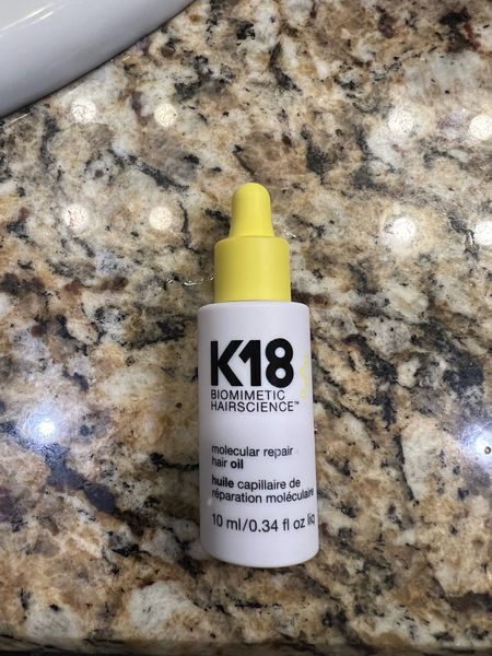 K18 repair hair oil is seriously the bomb! 

#LTKunder100 #LTKFind #LTKbeauty