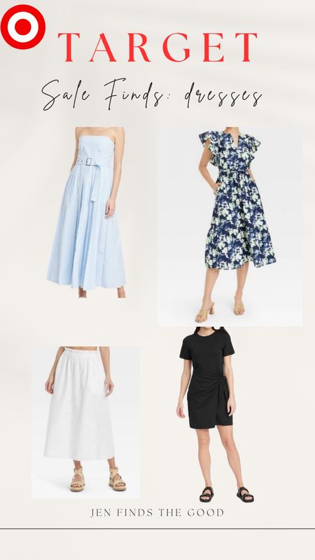 Target circle deals and sales this week including these cute dresses and skirt!
Easter dress included, casual tee shirt dress and a pinstriped midi dress!


#LTKxTarget #LTKfindsunder50 #LTKsalealert