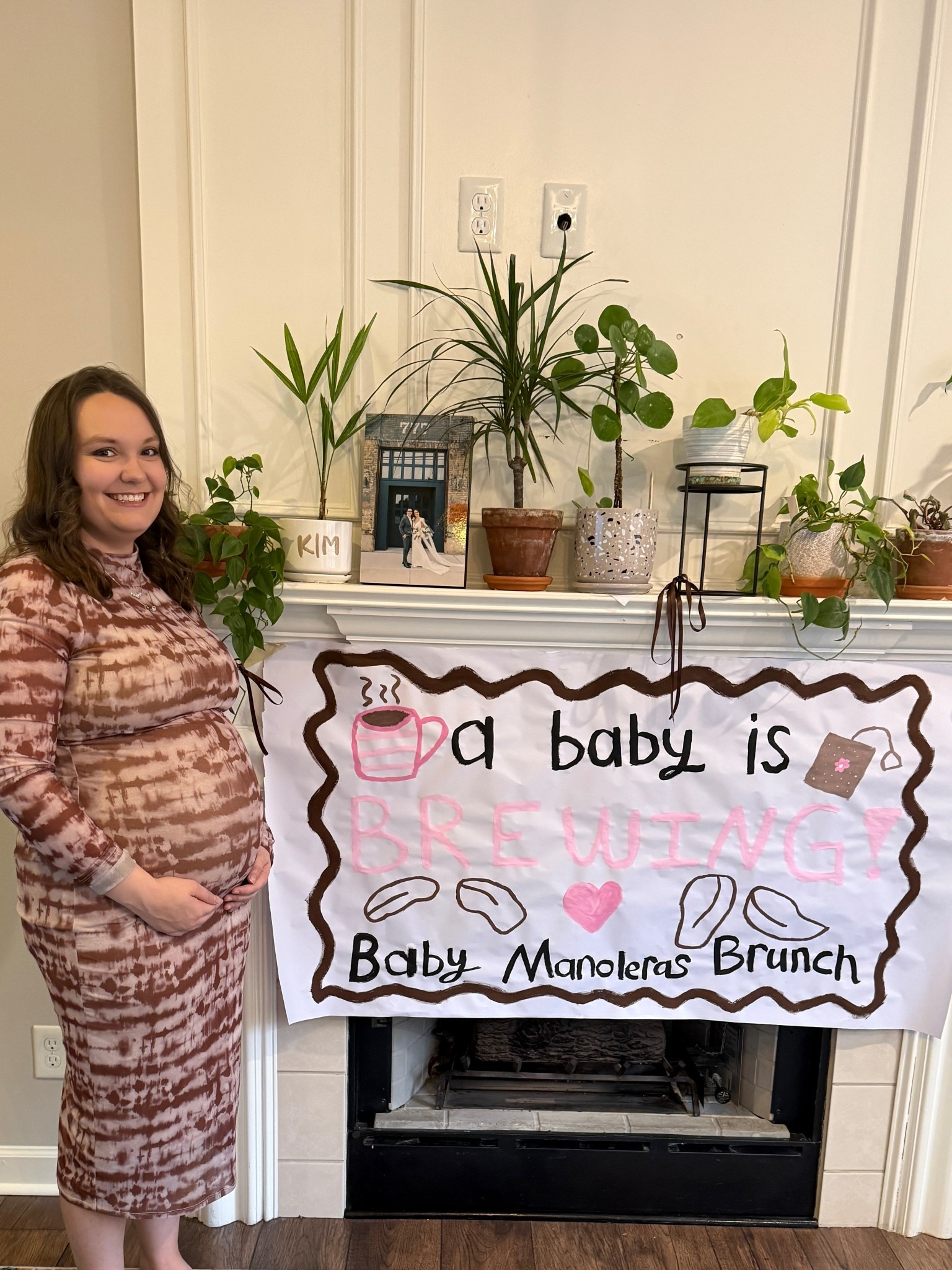 Neutral baby shower outfit - what I wore to my a baby is brewing baby shower ☕️

#LTKBump #LTKBaby #LTKmomlife