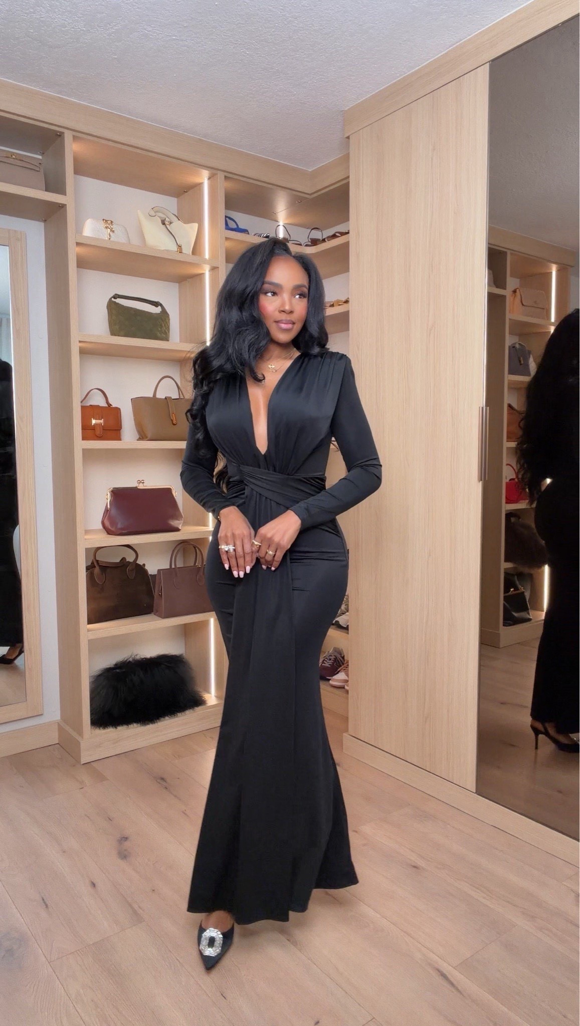 Scroll to shop! 

Perfect all black date night dress 



#LTKgrwm #LTKvlog #LTKPetite