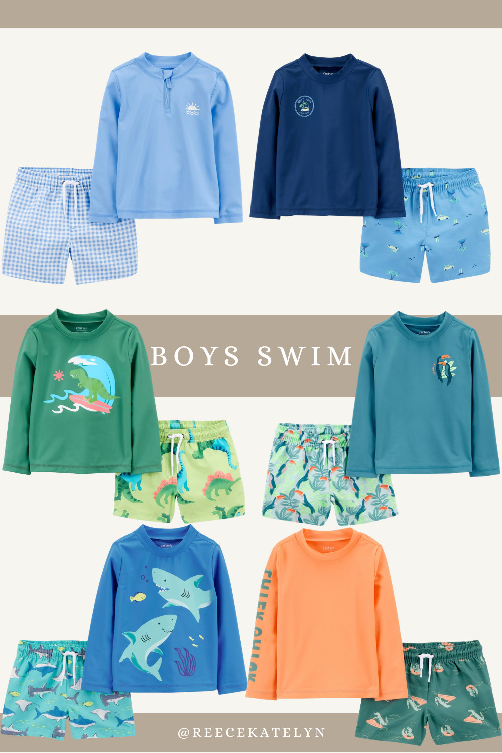 toddler boy swimwear from Target ☀️
sharing our favorite toddler rash guard sets + swim trunks (UPF 50, quick dry & affordable)

these are perfect toddler boy swim outfits for summer, beach days & pool days 🤍

#toddlerboyswim #targetkids #targetfinds #toddlerstyle #boymomlife #ltkfamily #ltkunder50 

 