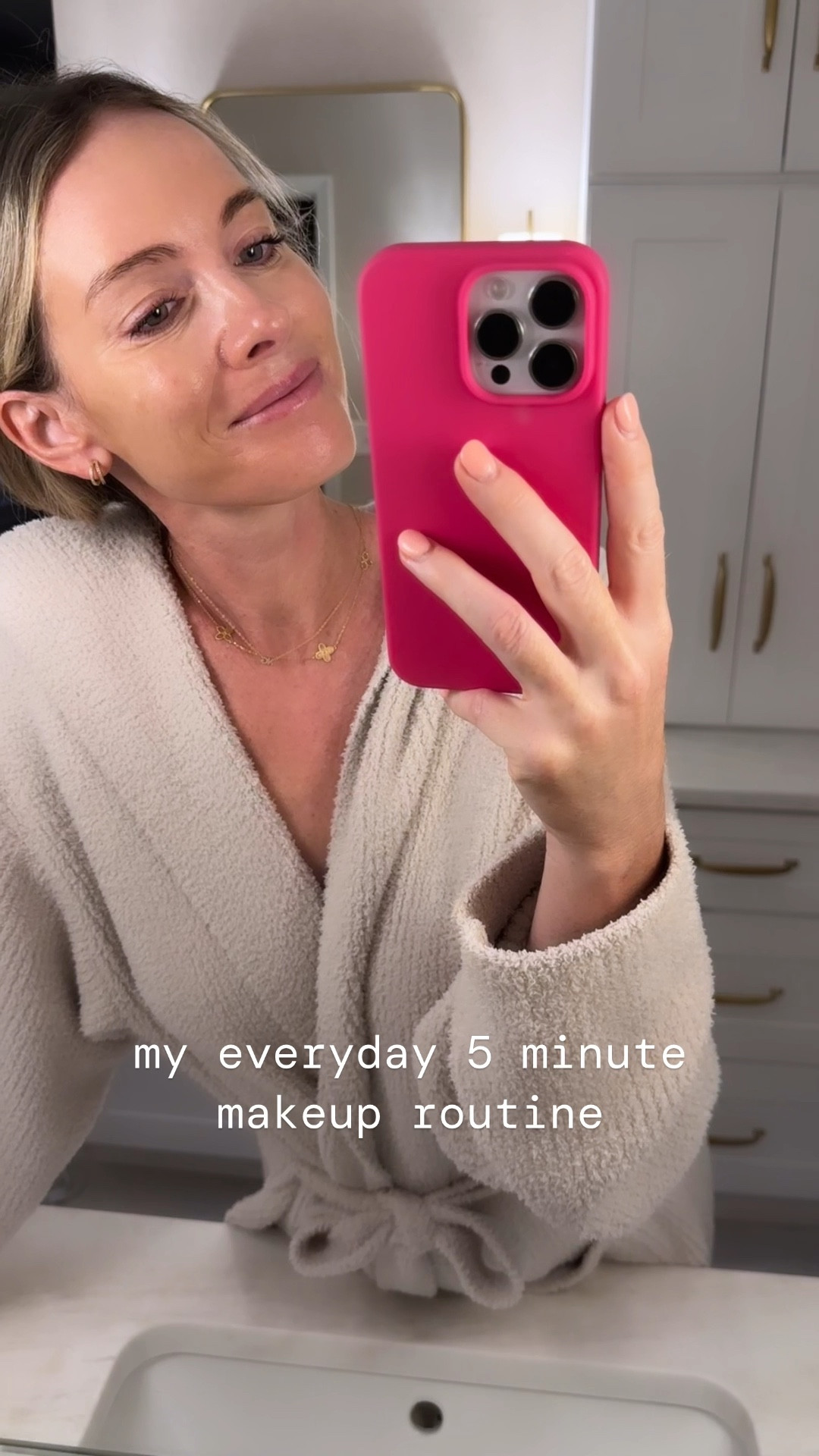 My everyday quick makeup routine. Works for sports mornings to easy summer days. I sometimes add a quick highlighter or blush at the end but I was heading to a 95 degree baseball game so I passed on both this time 🫣

#LTKVideo #LTKBeauty