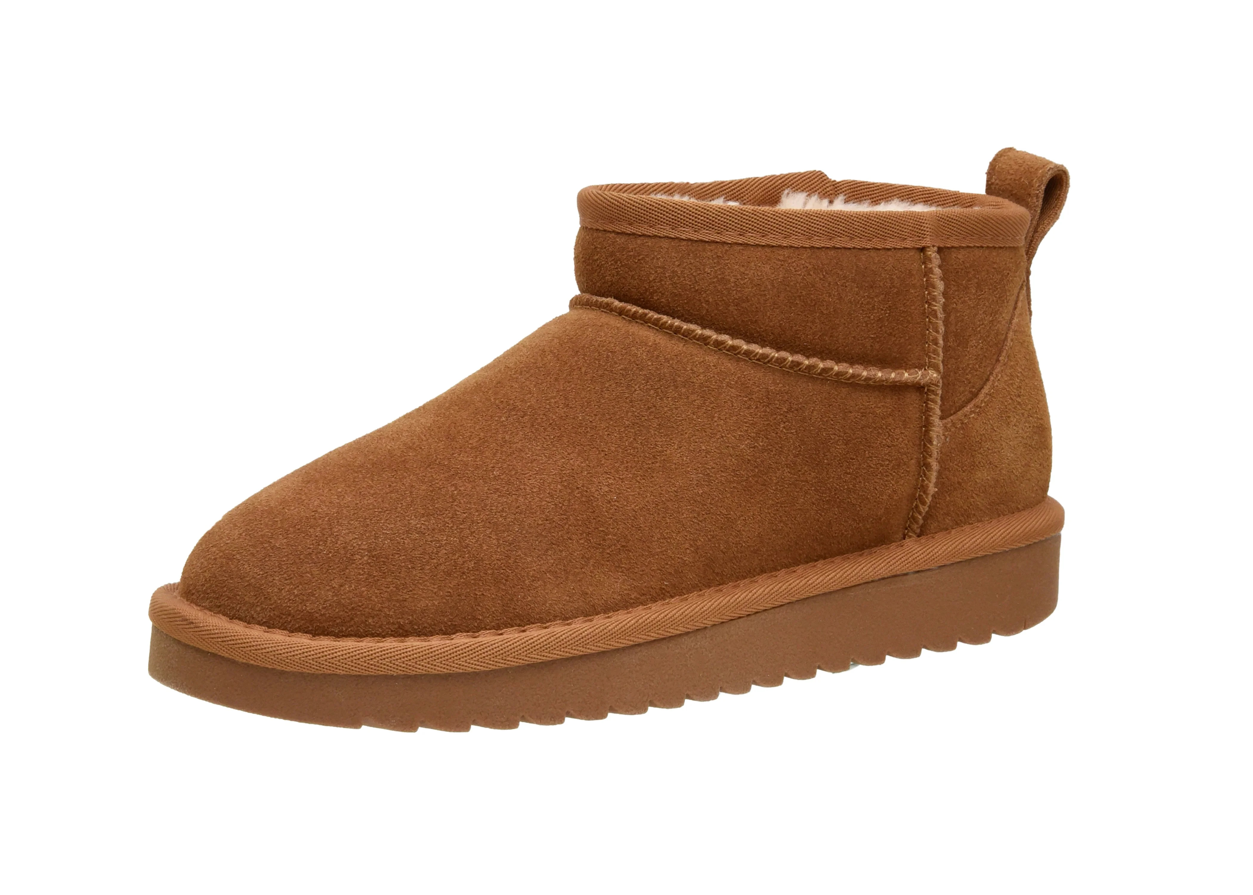 Cushionaire Women's Hip Genuine Suede Pull on Boot +Memory Foam | Walmart (US)