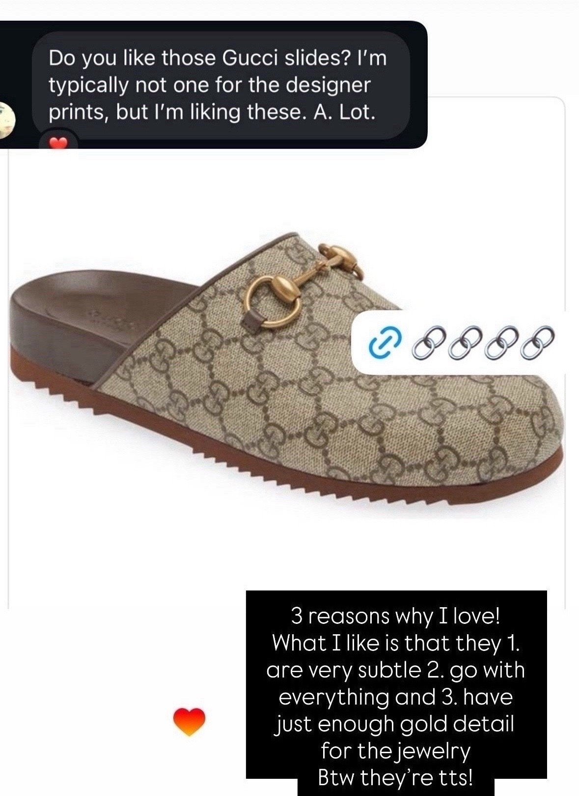 Gucci mules 🖤🖤