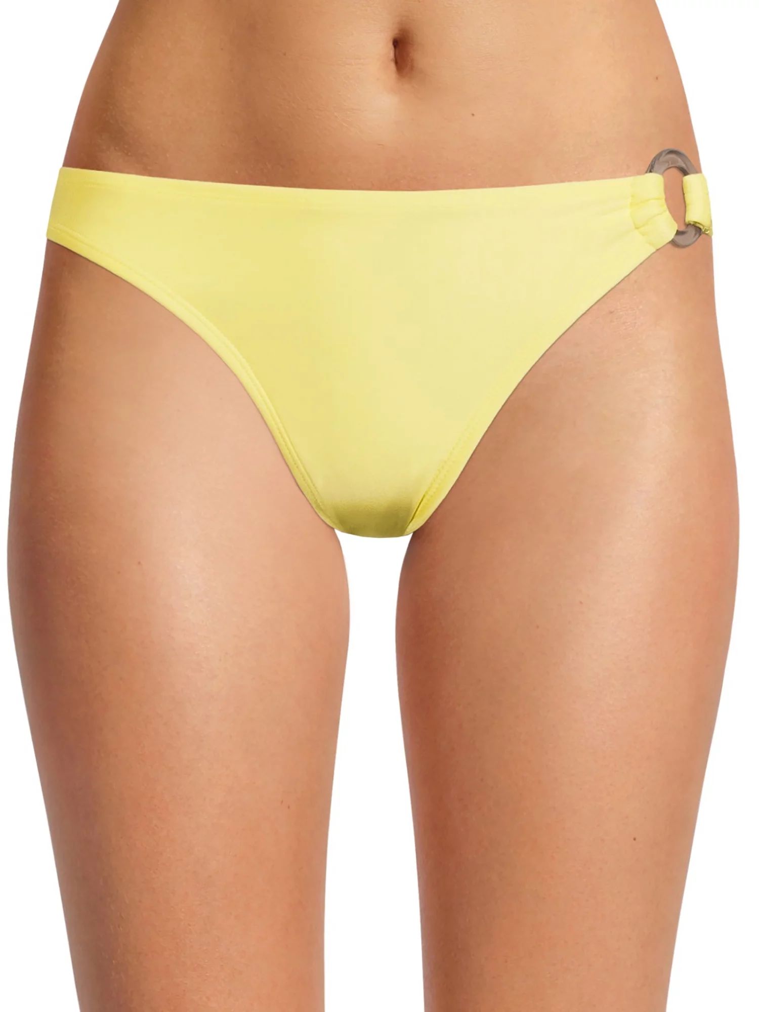 No Boundaries Women's Swim O Ring Bikini Bottom - Walmart.com | Walmart (US)